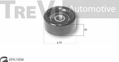 TREVI AUTOMOTIVE ka1184f -  